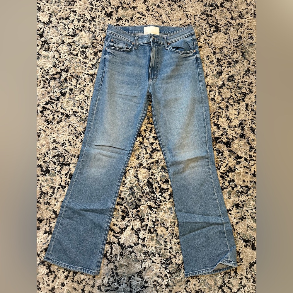 MOTHER Women's Boot Cut Jeans - Blue